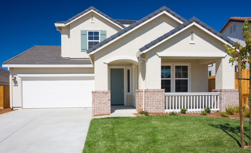 Finished Residential Stucco